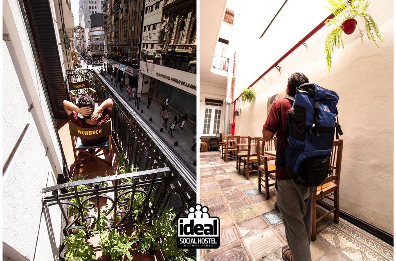 Ideal Social Hostel Buenos Aires Buitenkant foto